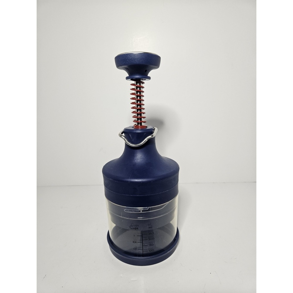 Progressive PL8 Professional Food Chopper Manual Dicer Vegetable Mincer Blue